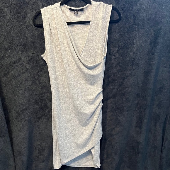 Le Chateau Gray Dress - Picture 1 of 4